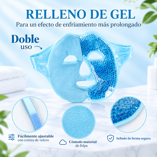 Mascarilla de Gel Frío/Calor™ – Alivio para Cabeza y Ojos