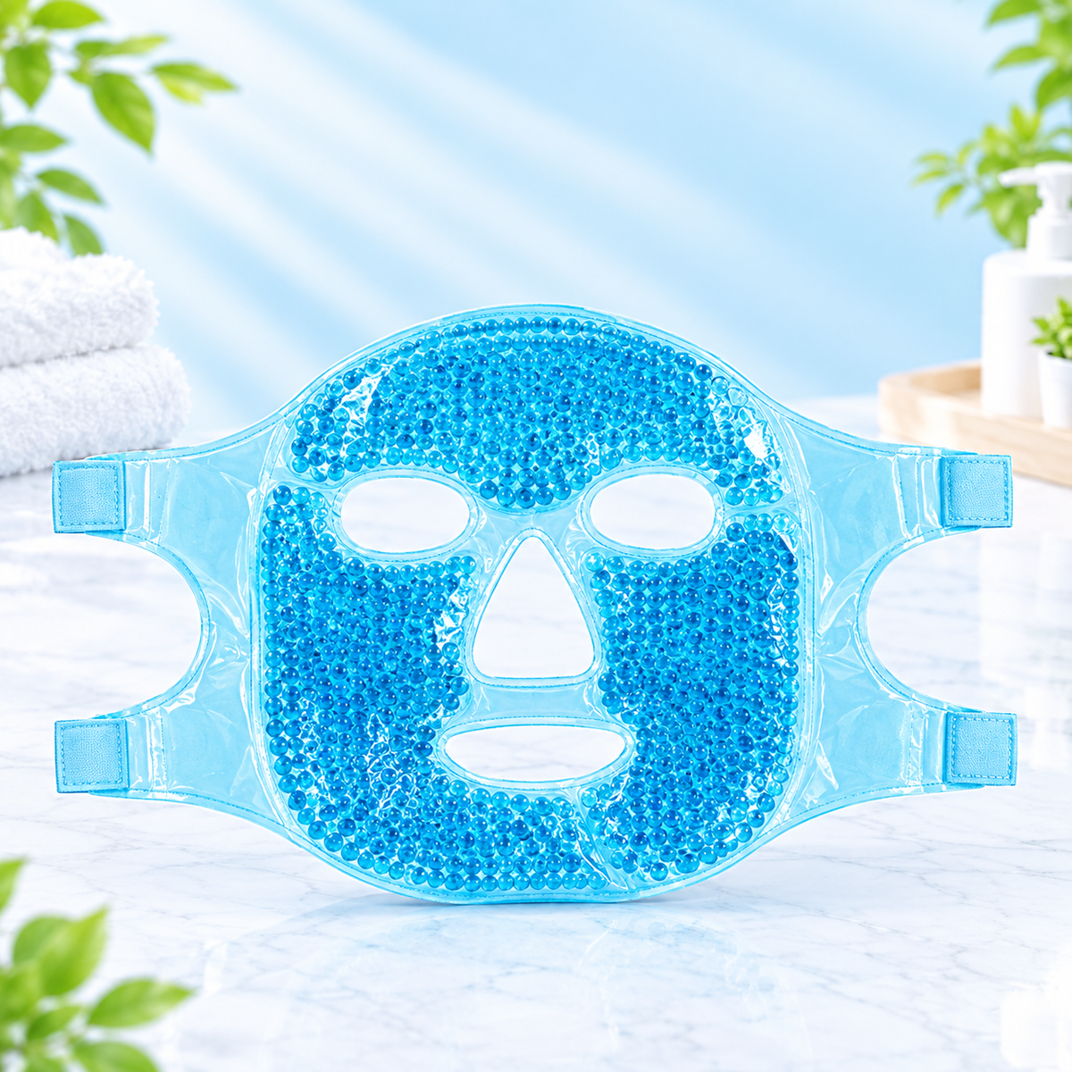 Mascarilla de Gel Frío/Calor™ – Alivio para Cabeza y Ojos
