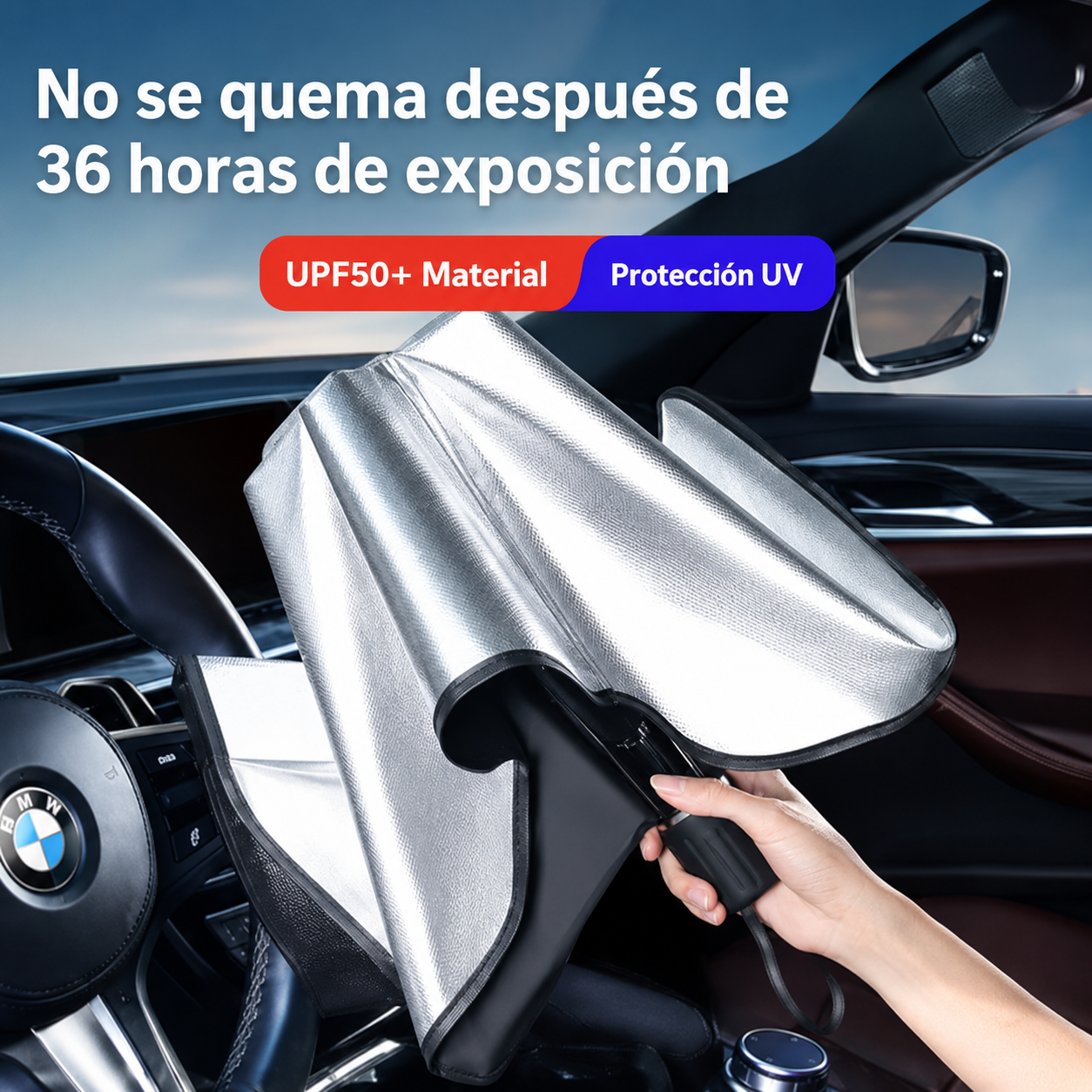 Parasol plegable de coche universal
