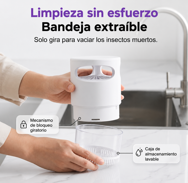 MosquiStopPro™ – Trampa UV Antimosquitos Silenciosa
